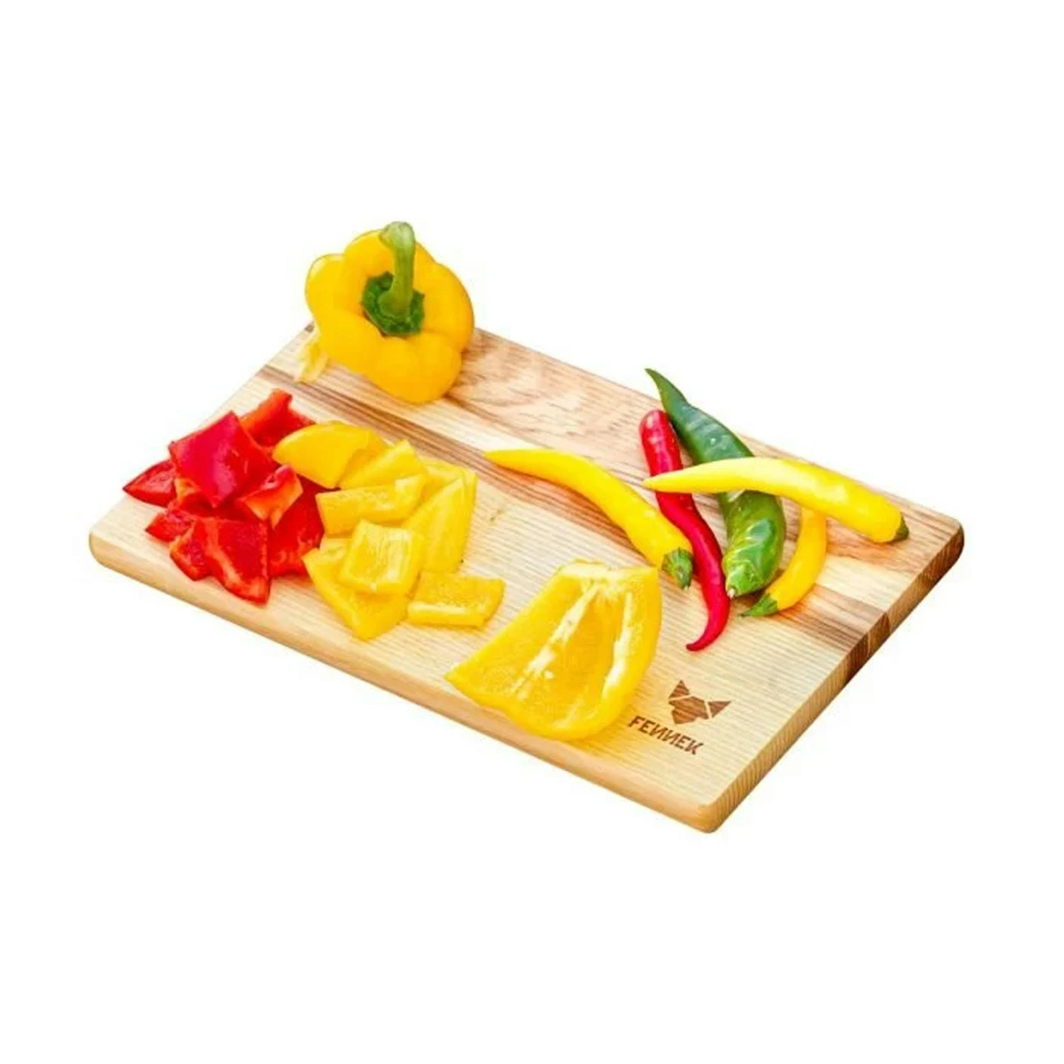 FENNEK Großes Schneidebrett (Eiche) - 40x25cm 4 FENNEK Großes Schneidebrett (Eiche) - 40x25cm - Image 2