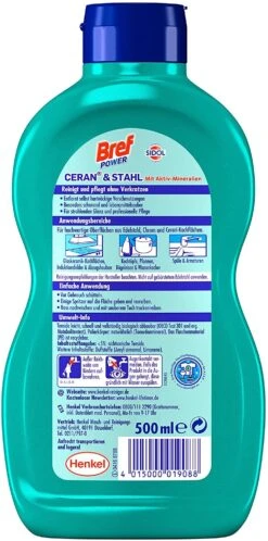 Bref Power Ceran & Stahl 6er Pack Edelstahl Reinigung 6x500 Ml Reinigungsmittel 14 Bref Power Ceran & Stahl 6er Pack Edelstahl Reinigung 6x500 Ml Reinigungsmittel -Küche Produkte Geschäft b925aad2 719c 46bf be3b cb41298aea0e