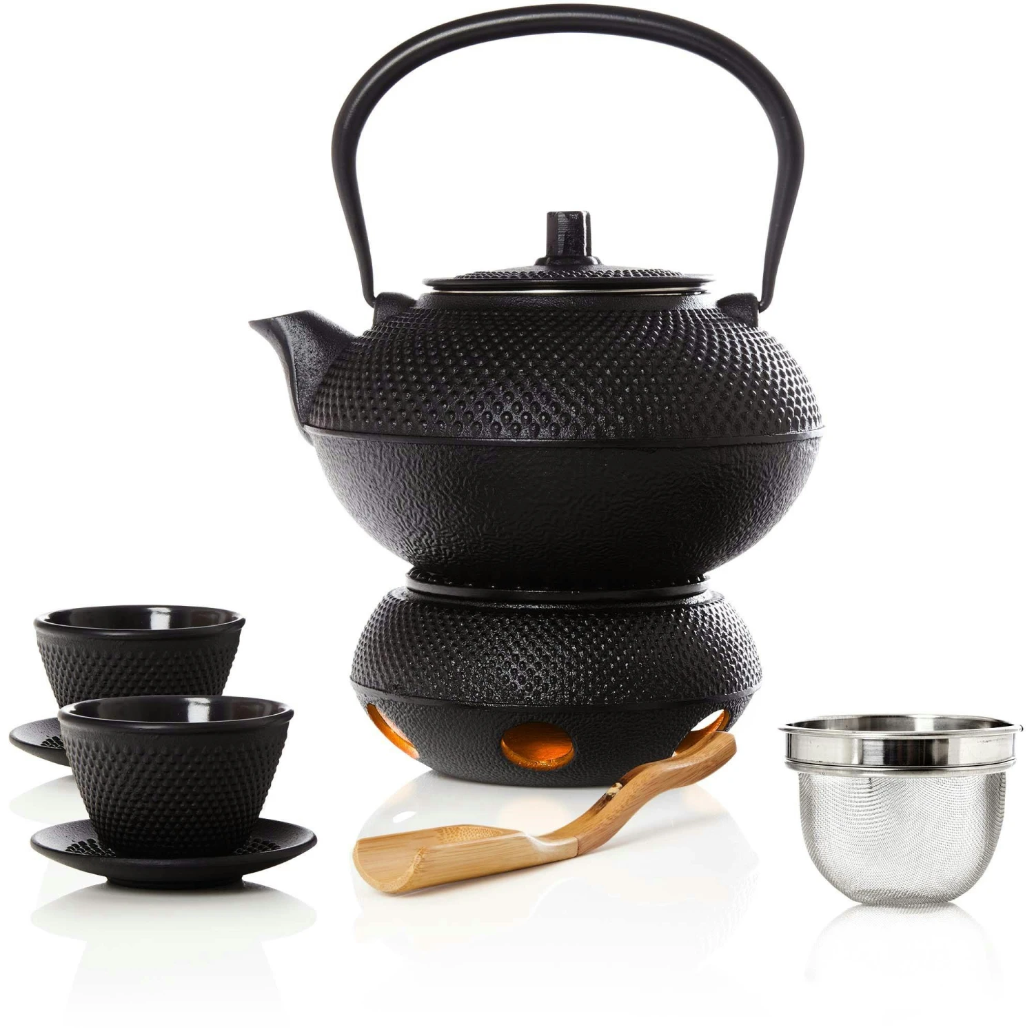 Bonvivre© Teetassen + Untersetzer Aus Emailliertem Gusseisen - 2er Set | Asiatische Teebecher Mit Untertassen - Füllmenge Je 100 Ml 8 Bonvivre© Teetassen + Untersetzer Aus Emailliertem Gusseisen - 2er Set | Asiatische Teebecher Mit Untertassen - Füllmenge Je 100 Ml - Image 6