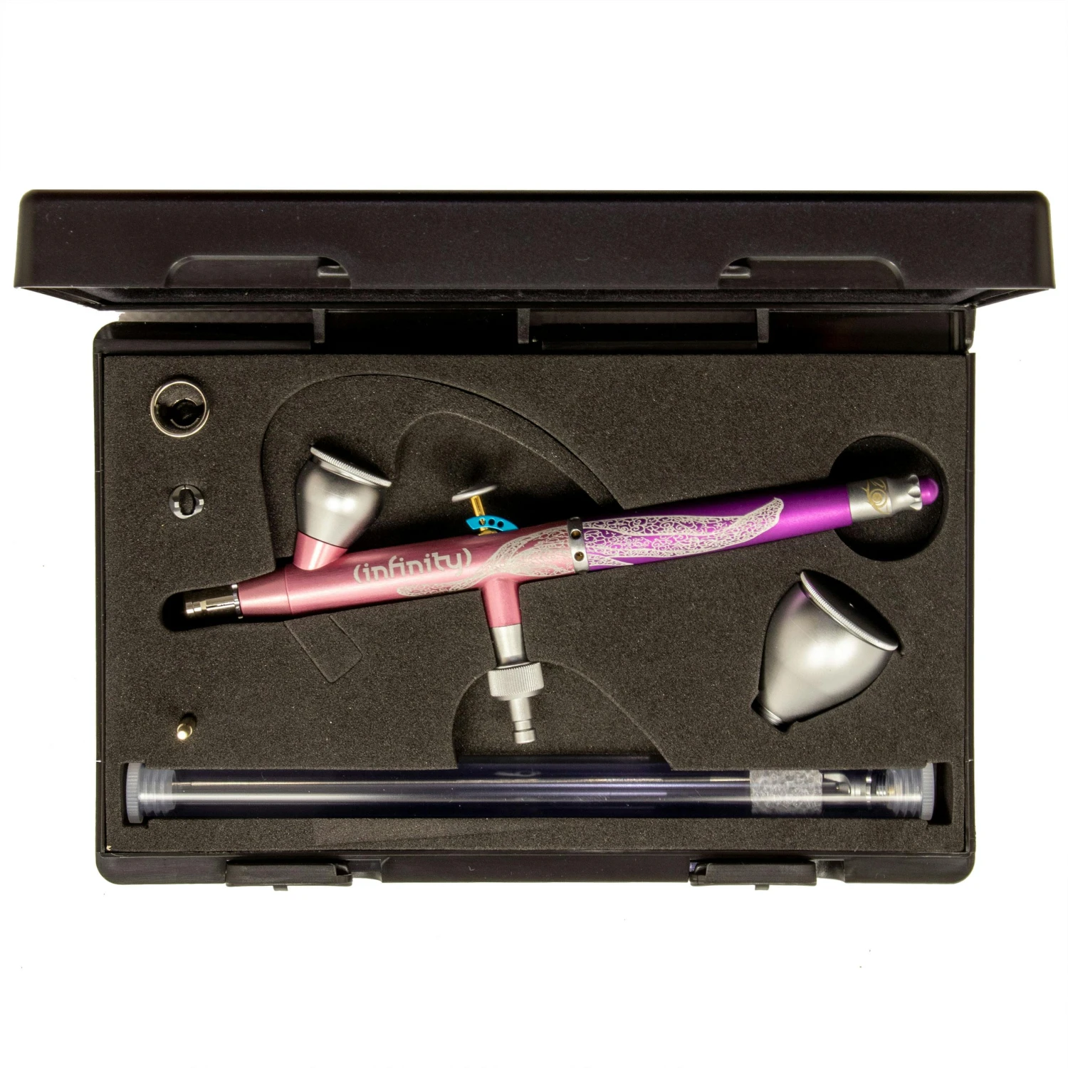 KYIV INFINITY Light 2in1 Fineline Luftkopf 0.2 & 0.4mm 2ml & 5ml Becher 119128 3 KYIV INFINITY Light 2in1 Fineline Luftkopf 0.2 & 0.4mm 2ml & 5ml Becher 119128