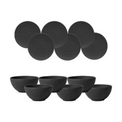Villeroy & Boch Manufacture Rock Kaffee Set Schwarz 12-teilig -Küche Produkte Geschäft bee7ca55 4fbc 4ec3 9d7d caee7e61ae07
