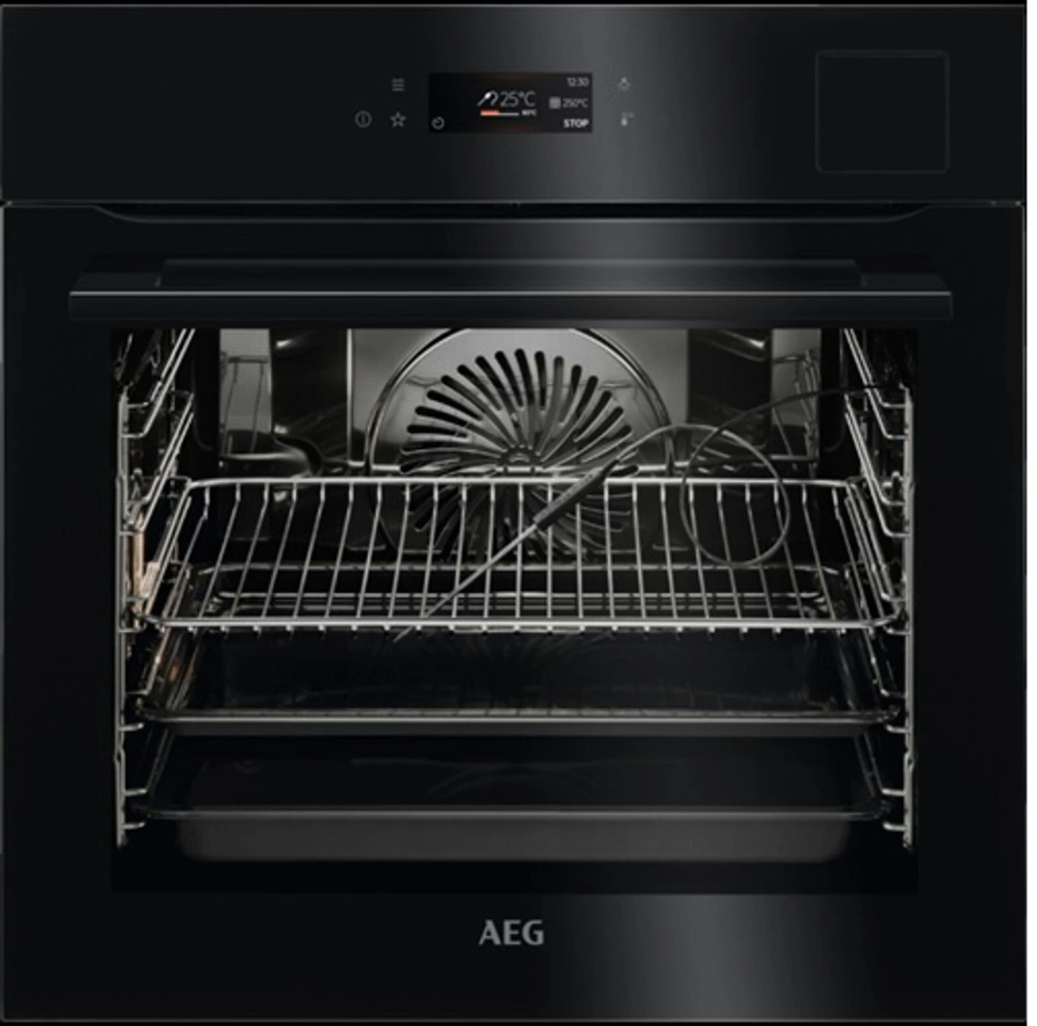 AEG 9000 SteamPro Dampfbackofen / Dampfreinigung / MaxiKlasse™ - Extra Großer Garraum (70 Liter) / Schwarz BSK792280B 3 AEG 9000 SteamPro Dampfbackofen / Dampfreinigung / MaxiKlasse™ - Extra Großer Garraum (70 Liter) / Schwarz BSK792280B