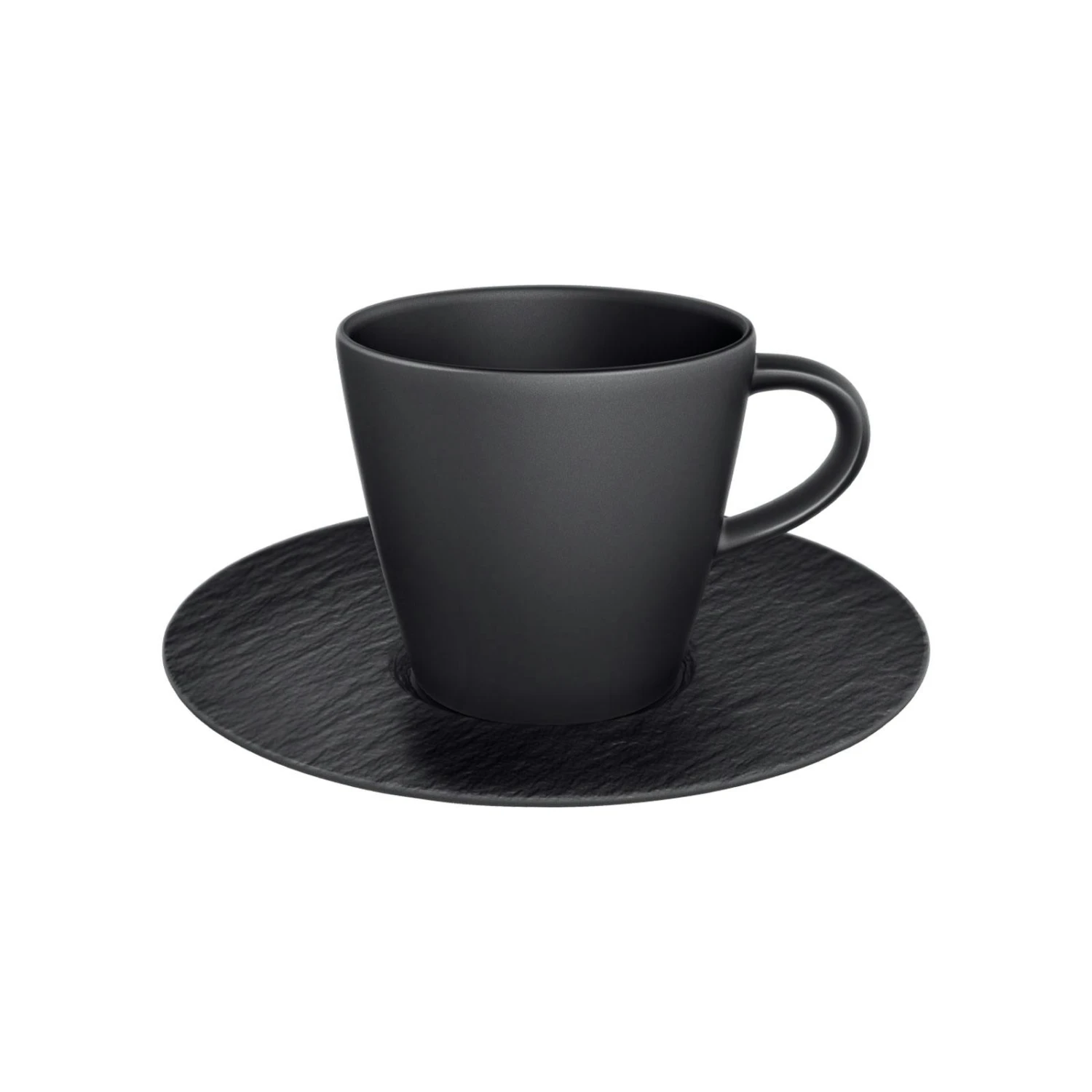 Villeroy & Boch Manufacture Rock Espressotasse Mit Untertasse Schwarz 5 Villeroy & Boch Manufacture Rock Espressotasse Mit Untertasse Schwarz - Image 3