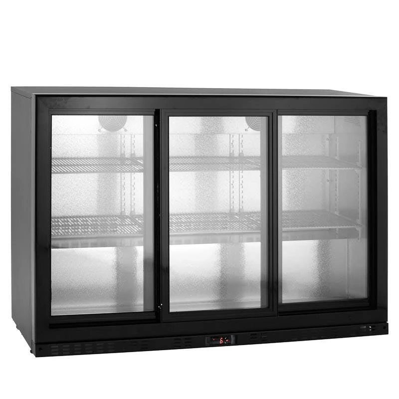 GastroHero Getränkekühlschrank PROFI 783 Slim Mit Schiebetüren Schwarz 6 GastroHero Getränkekühlschrank PROFI 783 Slim Mit Schiebetüren Schwarz - Image 5