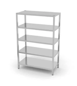 Edelstahl Gastro-Lagerregal Mit 5 Verstellbaren (perforierten) Ablagefächern | AISI 430 Qualität | HxBxT 180x140x40 13 Edelstahl Gastro-Lagerregal Mit 5 Verstellbaren (perforierten) Ablagefächern | AISI 430 Qualität | HxBxT 180x140x40 -Küche Produkte Geschäft c93f83b5 aadc 4a7d 9de7 2e37b61cdaf0