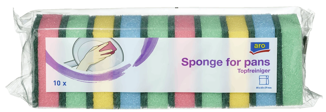 METRO Professional Jumbo Topf-Reiniger, Rechteckig, Gelb / Grün, 10 Stück 7 METRO Professional Jumbo Topf-Reiniger, Rechteckig, Gelb / Grün, 10 Stück - Image 5