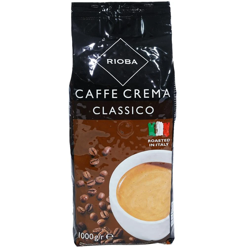 Rioba Kaffeebohnen Caffee Crema Classico (1 Kg) 3 Rioba Kaffeebohnen Caffee Crema Classico (1 Kg)