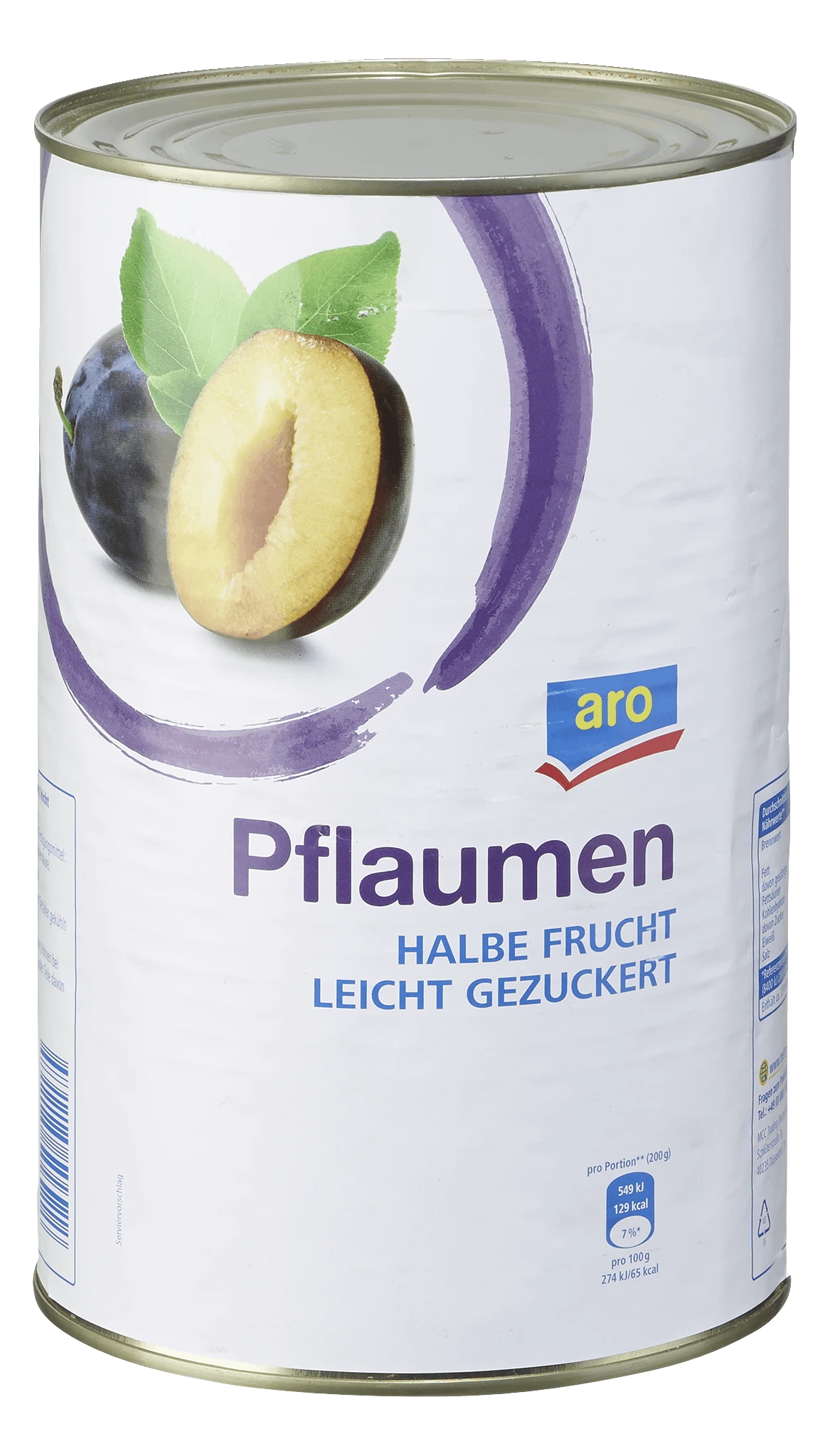 Aro Pflaumen Halbe Frucht (720 Ml) 5 Aro Pflaumen Halbe Frucht (720 Ml) - Image 3