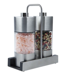 WIBERG Menage Mit Salz- Und Pfeffermühle Menage Aus Rostfreiem Edelstahl Und ABS Kunststoff (205 G) 8 WIBERG Menage Mit Salz- Und Pfeffermühle Menage Aus Rostfreiem Edelstahl Und ABS Kunststoff (205 G) -Küche Produkte Geschäft d344b351 b1ed 403d 8697 b83372a46136 1