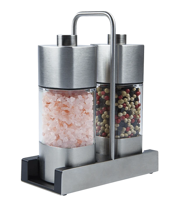 WIBERG Menage Mit Salz- Und Pfeffermühle Menage Aus Rostfreiem Edelstahl Und ABS Kunststoff (205 G) 5 WIBERG Menage Mit Salz- Und Pfeffermühle Menage Aus Rostfreiem Edelstahl Und ABS Kunststoff (205 G) - Image 3