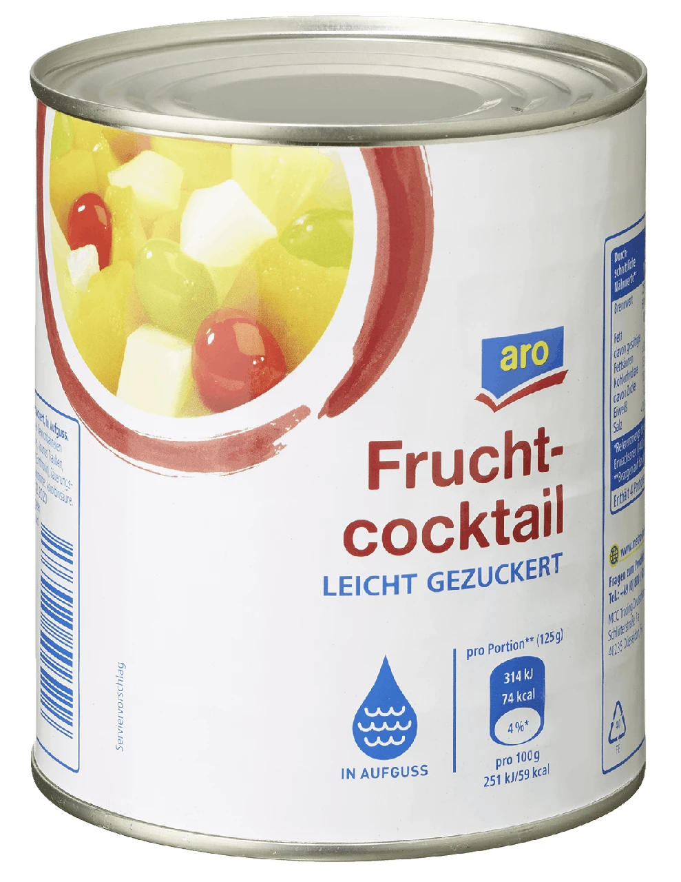 Aro Fruchtcocktail (850 Ml) 3 Aro Fruchtcocktail (850 Ml)
