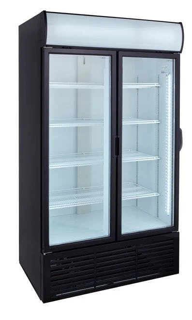 GastroHero Getränkekühlschrank PROFI 783 Slim Mit Schiebetüren Schwarz 5 GastroHero Getränkekühlschrank PROFI 783 Slim Mit Schiebetüren Schwarz - Image 4