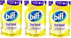 Biff Bad Total Zitrus Badreiniger Bad Reiniger Badezimmer 12x250 Ml Nachfüllpack 10 Biff Bad Total Zitrus Badreiniger Bad Reiniger Badezimmer 12x250 Ml Nachfüllpack -Küche Produkte Geschäft e5040774 0968 4a04 839a f9e9f586a42e