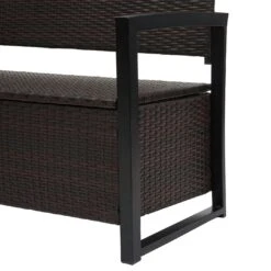 Poly-Rattan 2er Sitzbank HWC-F39, Gartenbank Truhenbank, Staufach Aufbewahrung Sitzkissen ~ Braun, Kissen Grün 15 Poly-Rattan 2er Sitzbank HWC-F39, Gartenbank Truhenbank, Staufach Aufbewahrung Sitzkissen ~ Braun, Kissen Grün -Küche Produkte Geschäft e8928074 b6fa 4eb1 baef c7b8c2d0dd57