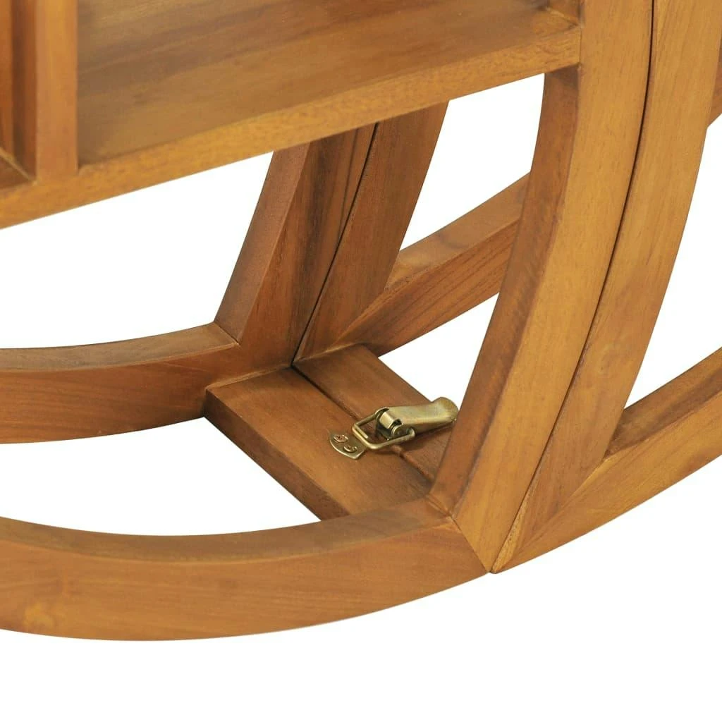 VidaXL Wandregal Yin Und Yang 100x20x100 Cm Teak Massivholz 9 VidaXL Wandregal Yin Und Yang 100x20x100 Cm Teak Massivholz - Image 7