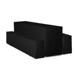TexDeko Biertischhusse Premium Für Bierzeltgarnitur 220 X 70cm Blickdicht Waschbar Nur Tisch (Schwarz) -Küche Produkte Geschäft f68703af 9f55 4f74 b093 76cae0580381