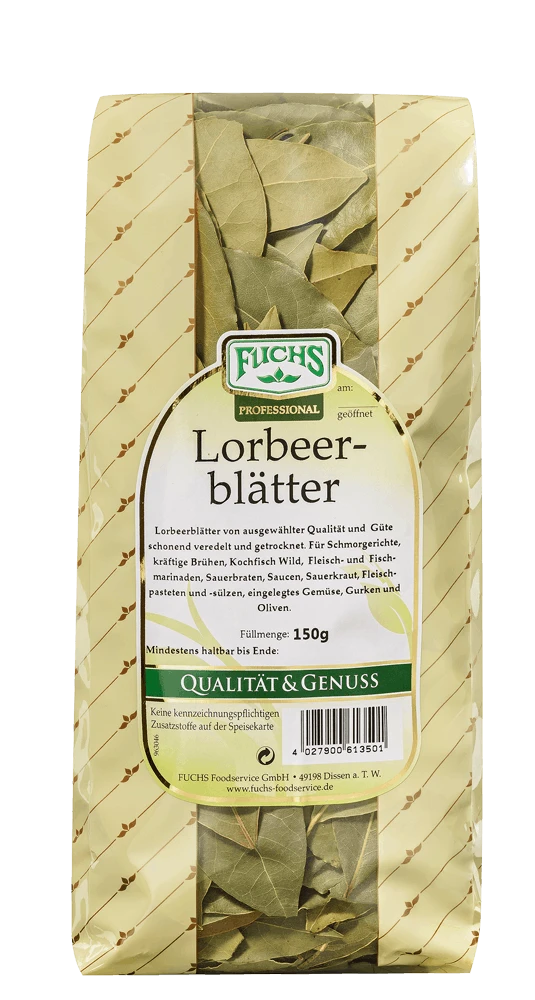 Fuchs Loorbeerblätter (150g) 3 Fuchs Loorbeerblätter (150g)