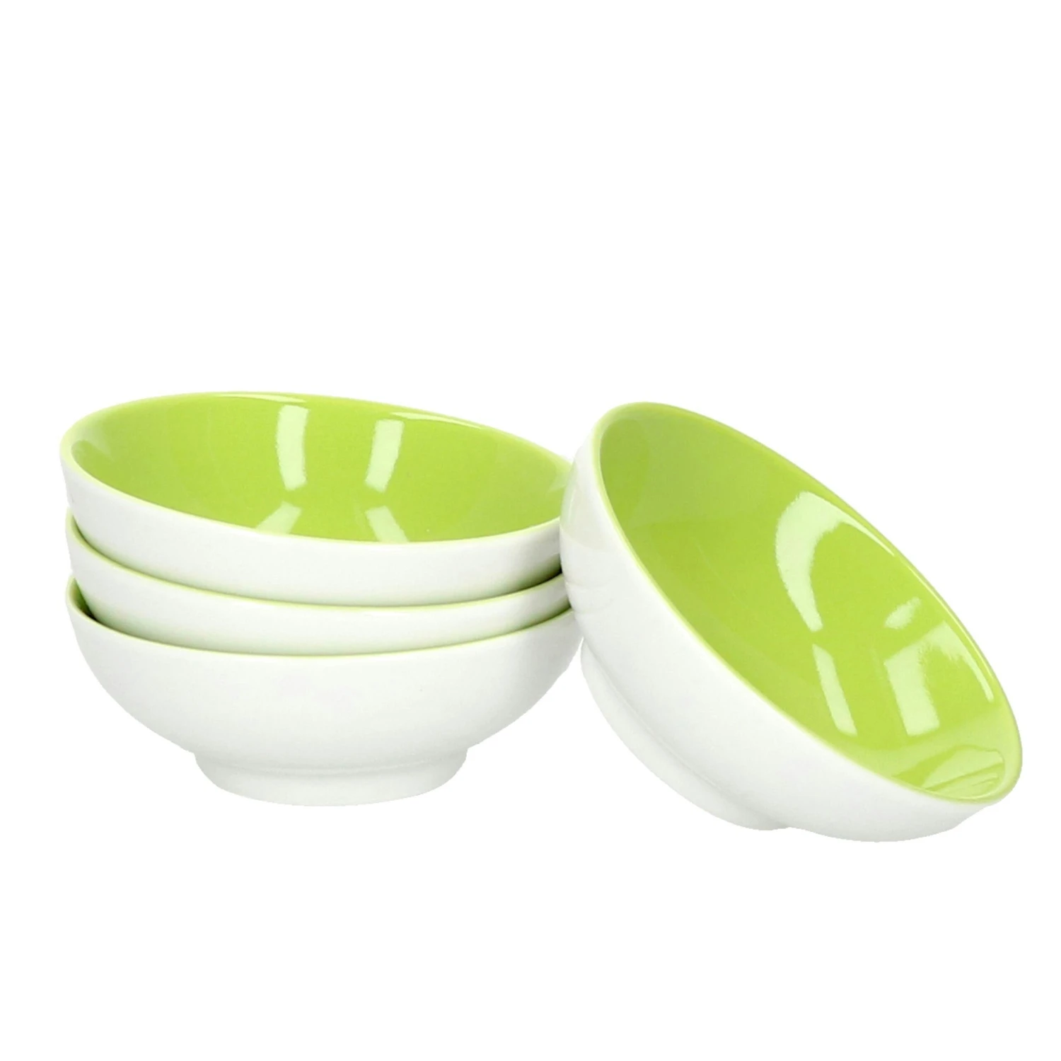 4er Set Schale 10cm Flach Grün Doppio - Ritzenhoff 64193 6 4er Set Schale 10cm Flach Grün Doppio - Ritzenhoff 64193 - Image 4