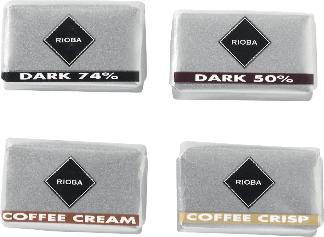 RIOBA Schokolade Swiss Coffee Naps Mischung 200 Portionen X 5 G (1 Kg) 8 RIOBA Schokolade Swiss Coffee Naps Mischung 200 Portionen X 5 G (1 Kg) - Image 6