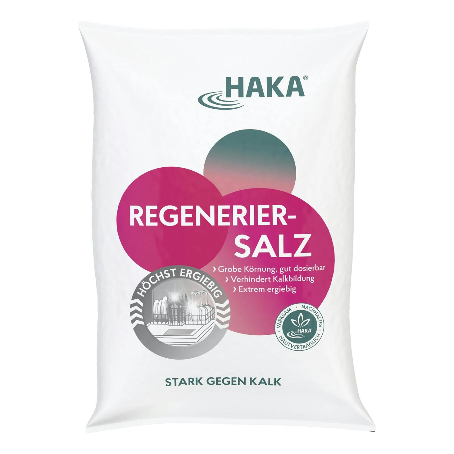 HAKA Geschirr-Reiniger Spülmaschine Pulver, 2kg 4 HAKA Geschirr-Reiniger Spülmaschine Pulver, 2kg - Image 2