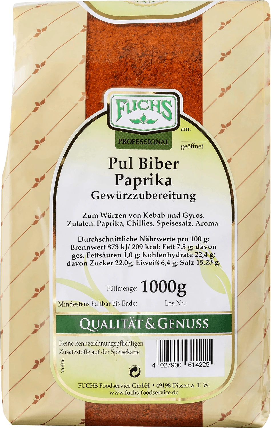 Fuchs Schaschlik Gewürzzubereitung (1kg) 5 Fuchs Schaschlik Gewürzzubereitung (1kg) - Image 3