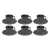 Villeroy & Boch Manufacture Rock Kaffee Set Schwarz 12-teilig -Küche Produkte Geschäft ff24c76d 1c64 4c79 bc55 450a33b88d0e